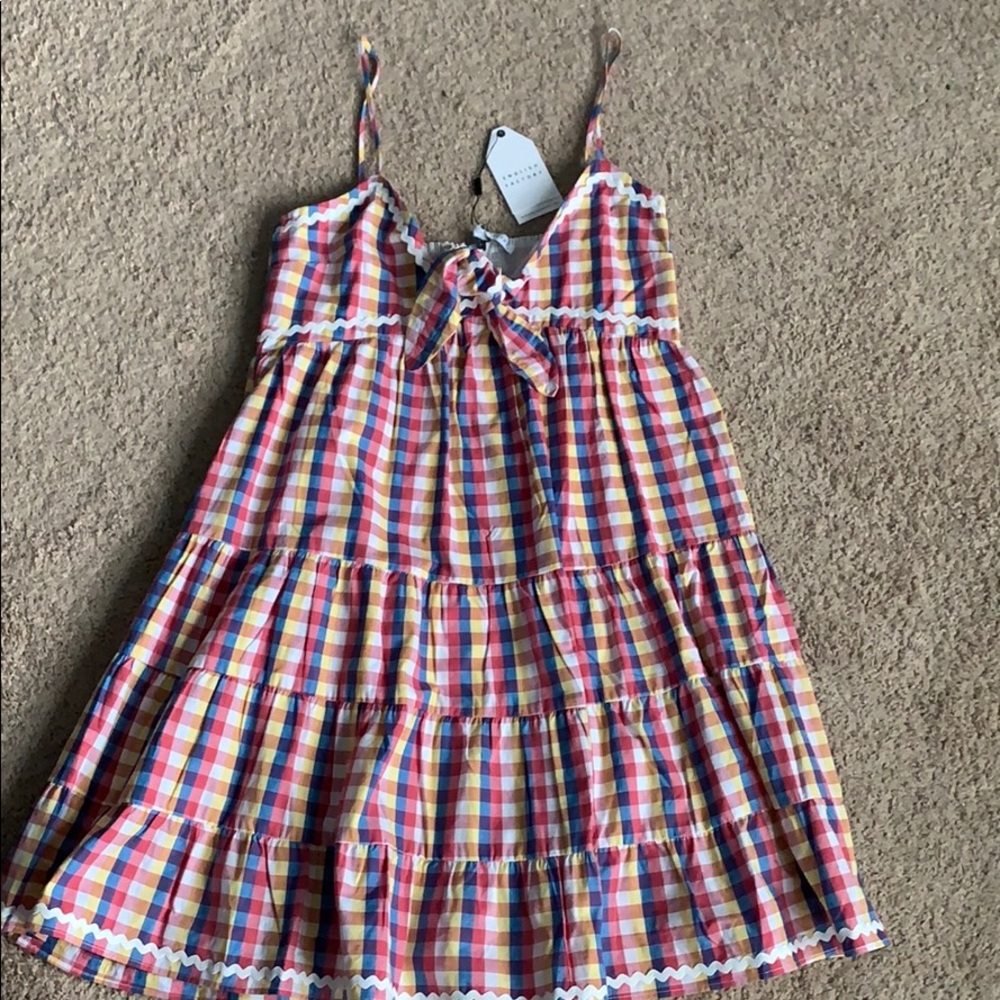 Gingham Baby doll dress